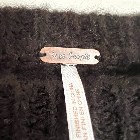 Free People | Black Pullover Sweater - Picture 5 of 6